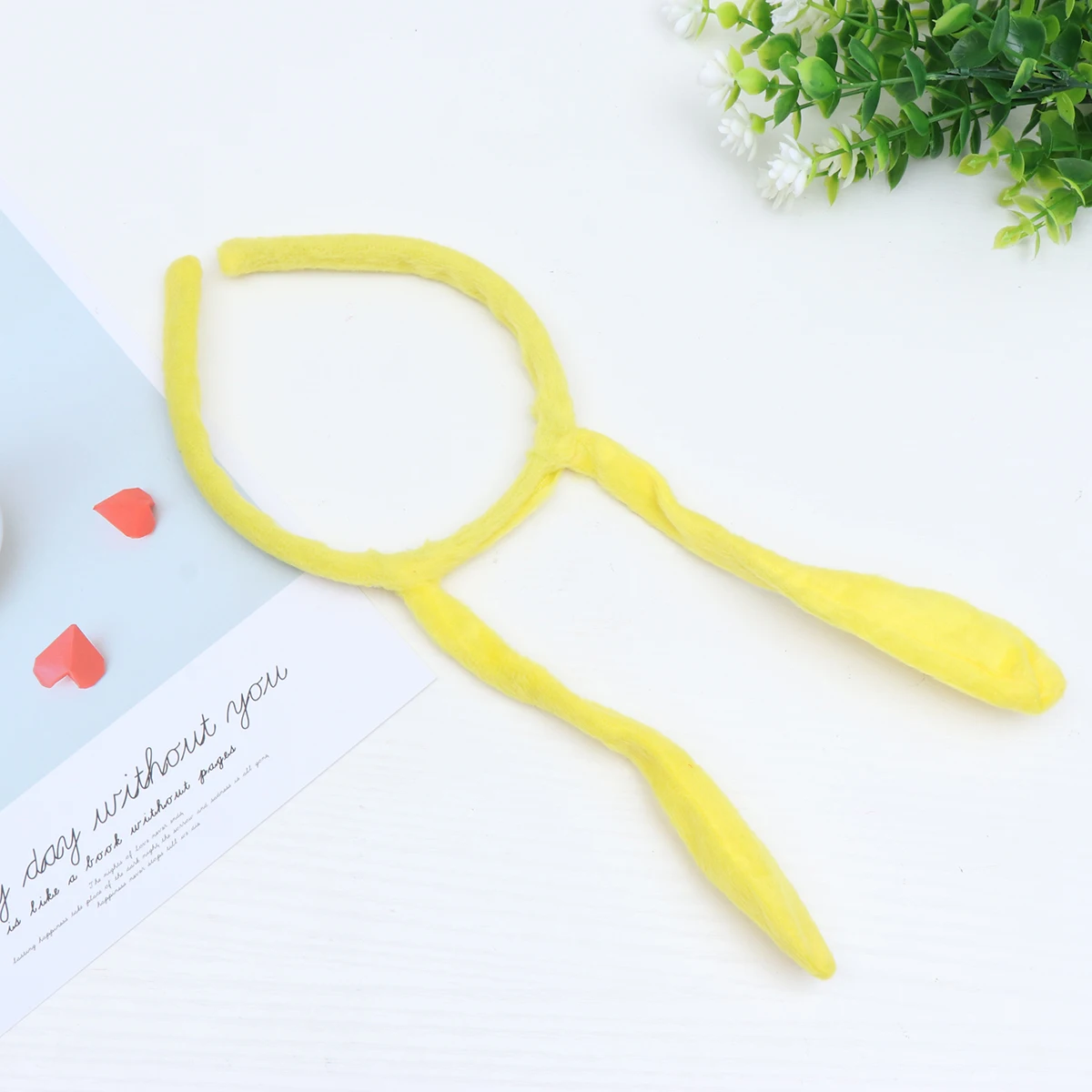 

Children Hair Hoops Headband Accessories for Girls Headbands with Pointy Antennas Insect Yellow