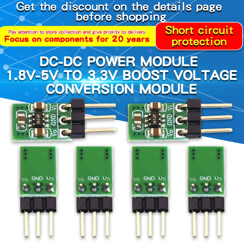 DC-DC Power Module 1.8V-5V To 3.3V Voltage Rise/fall Conversion Module Power Board