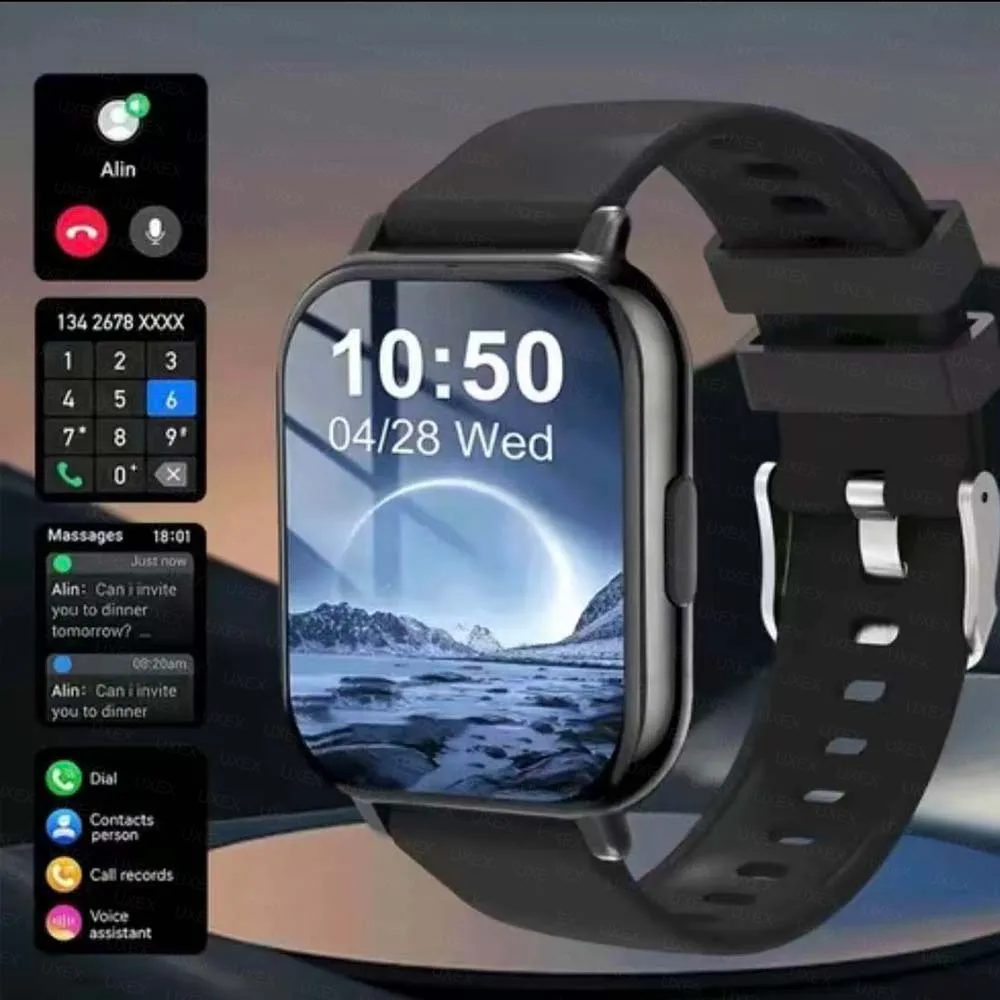 

Vitality Smartwatch HD Full Screen Bluetooth Call Health Tracker Men And Women Sports Custom Photo Fitness Diy Faces Smartwatch