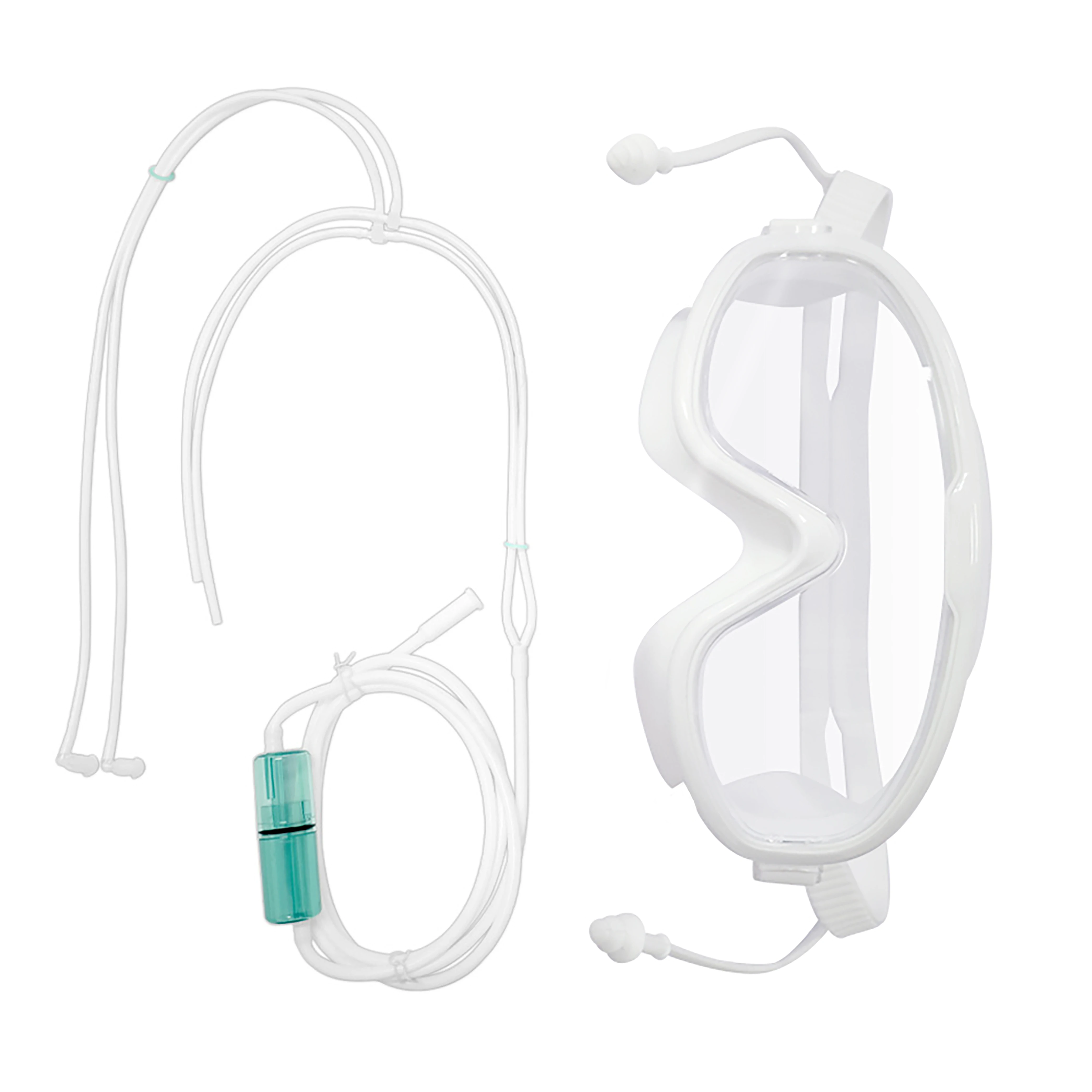 

2 In 1 Multiple Uses Hydrogen Eye Mask Hydrogen Absorb Into Eyes And Ears Hydrogen Ear Suction Cannula