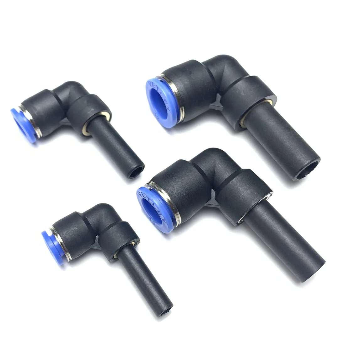 PLJ Push-in Plug PLJ 04/06/08/10/12 one touch fittings elbow plug push-in plastic quick fittings vetley pneumatic