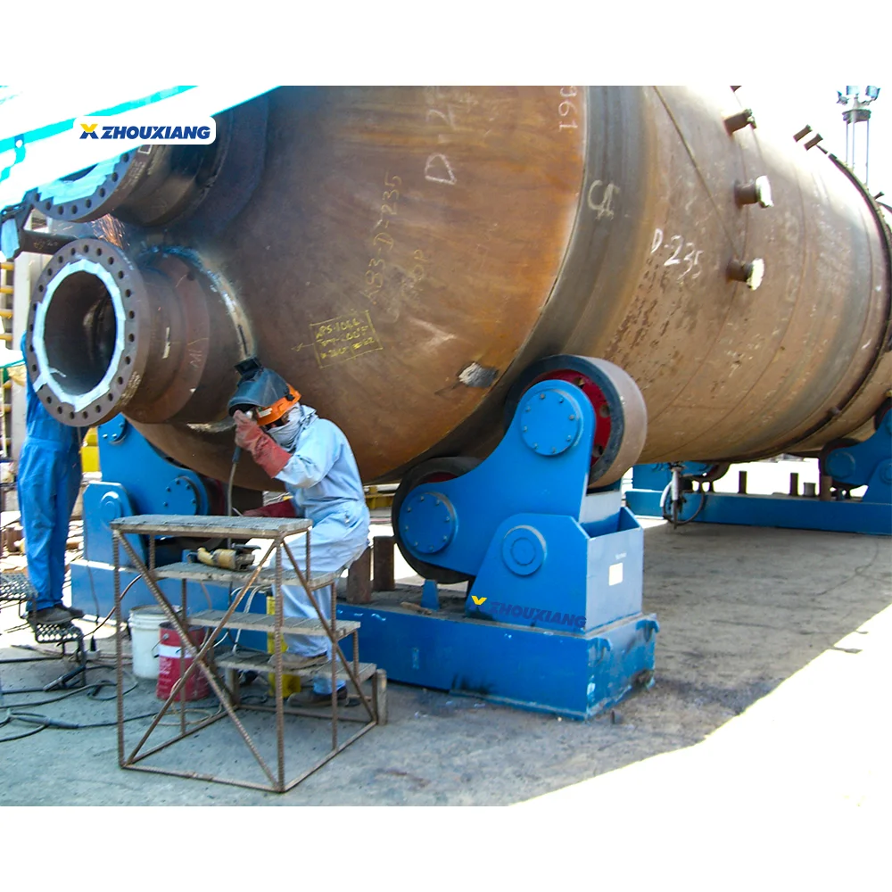 صناعة بناء السفن خزان قابل للتعديل الأنابيب الأسطوانة الوقوف تحول لفات الأسطوانة لحام الدوار #2