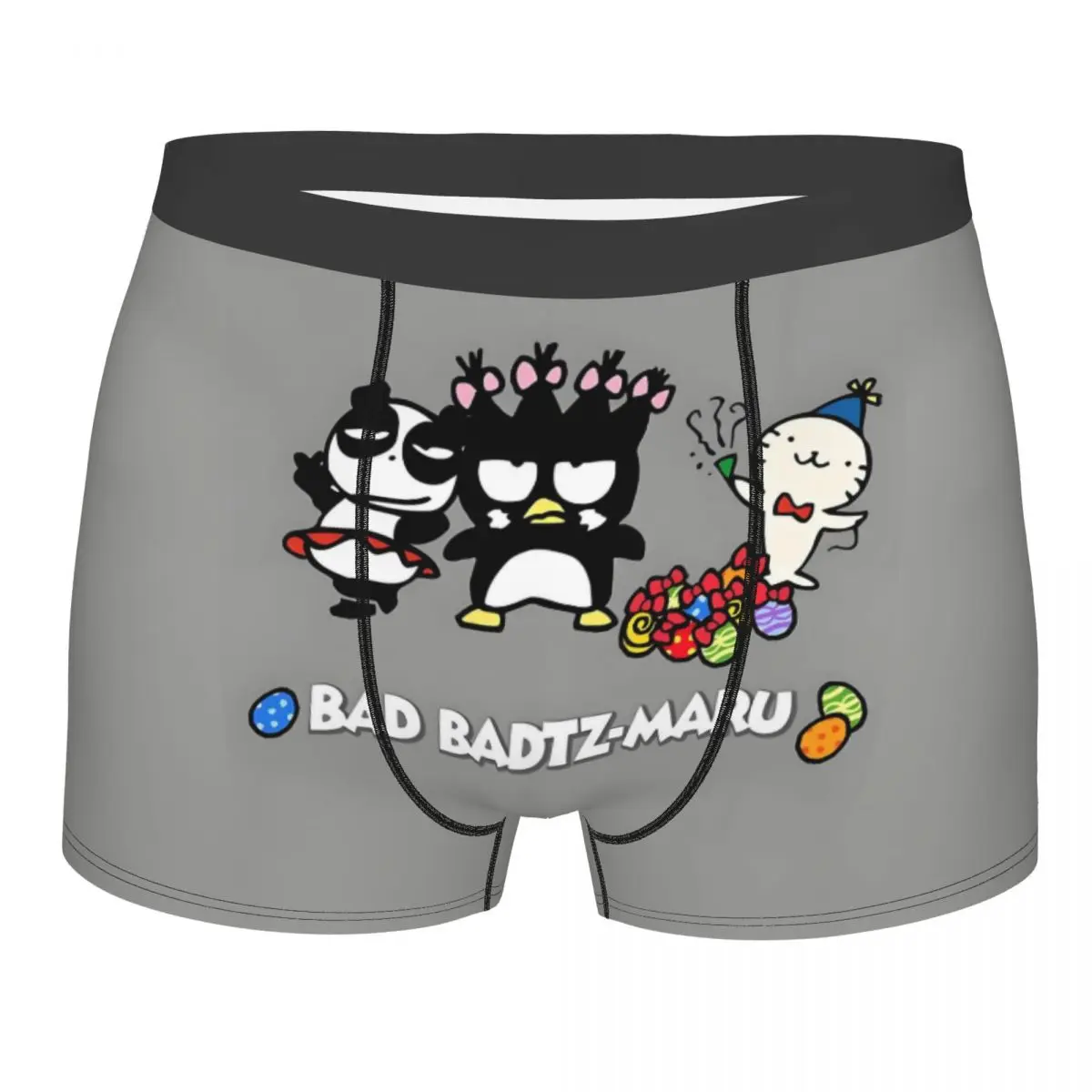 

Custom Fashion BADBADTZ-MARU Anime Boxers Shorts Panties Men's Underpants Comfortable Briefs Underwear