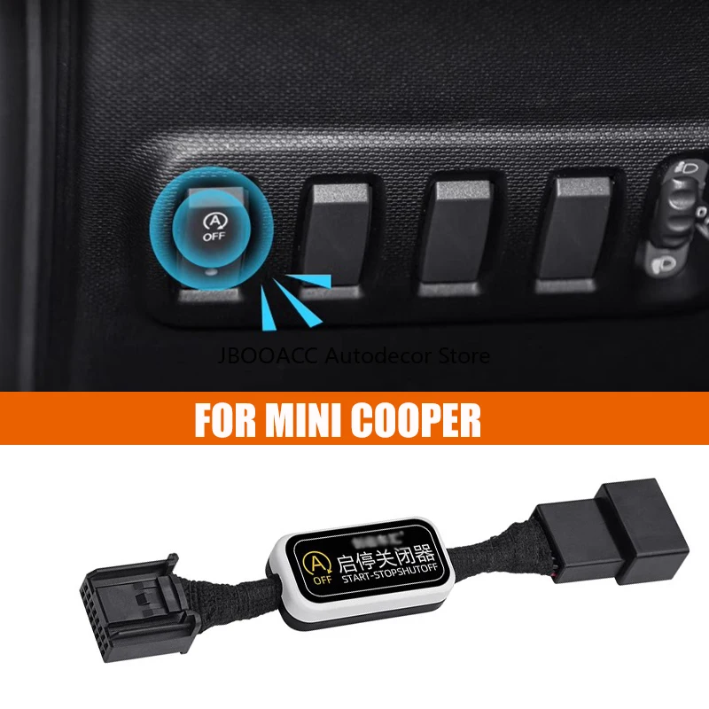 

For Mini Cooper Fortwo Forfour 2015-2019 Smart 2009-2014 Automatic Start Stop Engine System Off Stop Start Canceller Plug Cable