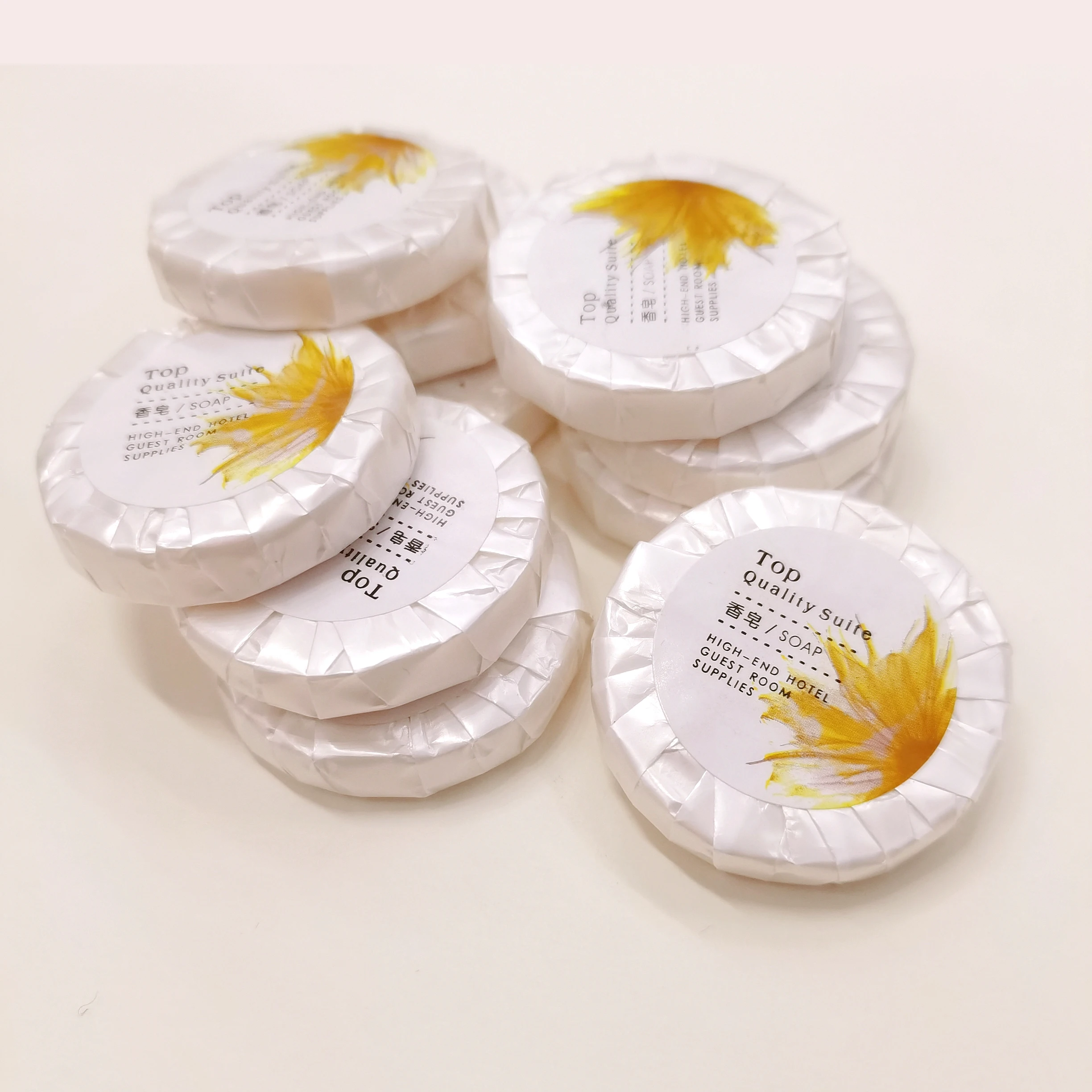 Free Fast Shipping 30Pieces/box 10g(0.35ounce) Travel Mini Size Round Soap for Hotel Outdoor Activities Camping Hike Wholesale