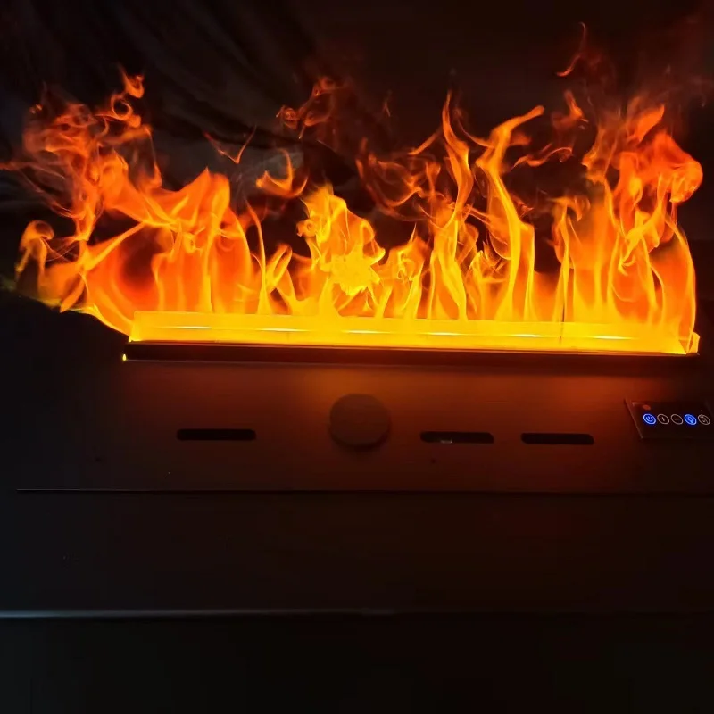 5 años de garantía, vapor de agua, chimenea de vapor eléctrica rgb de llama falsa