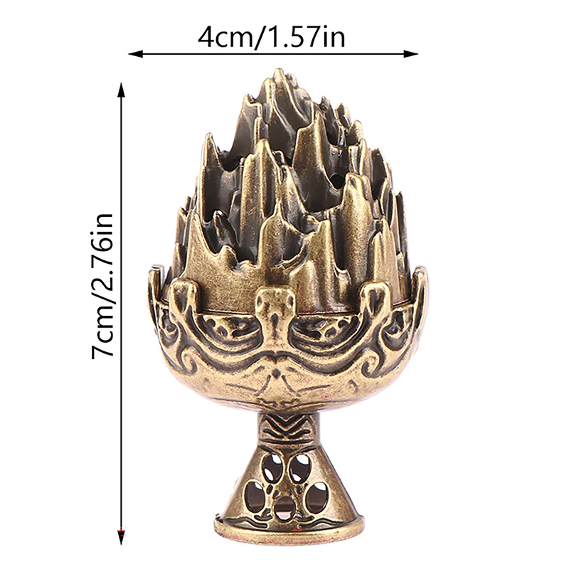 Vintage Incense Burner Creative Mini Home Incense Burner Indoor Sandalwood Burner Antique Decoration