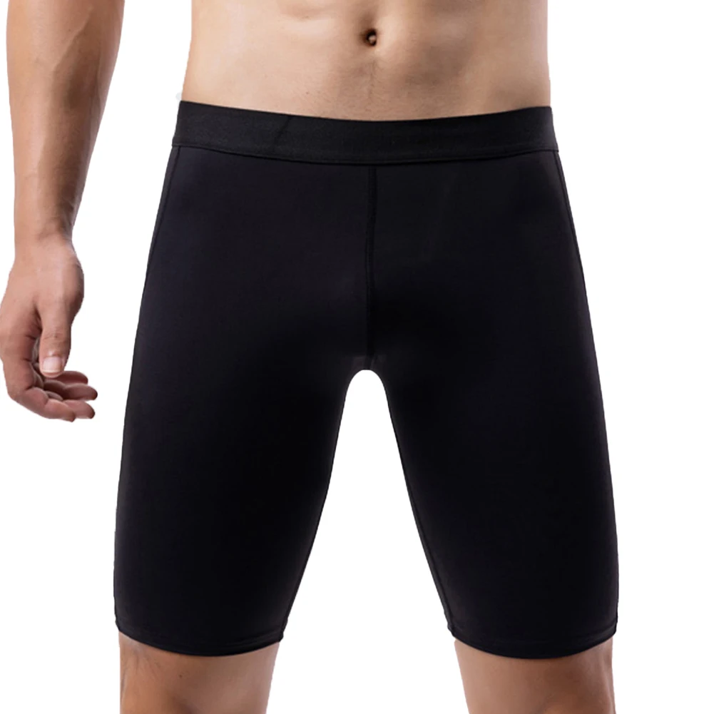 

Fitness Boxers Mens Boxers For Beach For Surfing All Seasons Brand New Bulge Pouch Mid-rise Polyester Regular Length