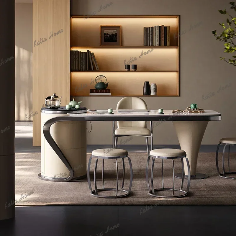 LSItalian Modern Coffee Tables Nordic Luxury Salon Living Room Coffee Tables Sofa Side Marble Home Furniture Stolik Kawowy FYCT