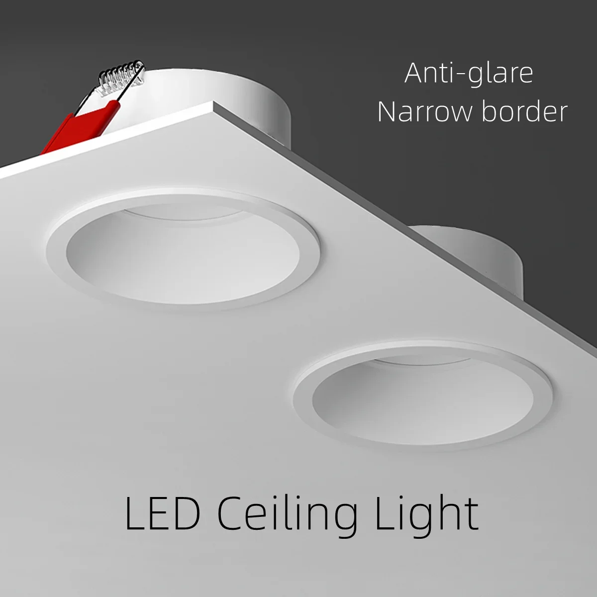 

Dimmable Recessed LED Downlights Black/White Thick Aluminum Deep Anti-glare COB Ceiling Lamp Spot Lights AC110-260V