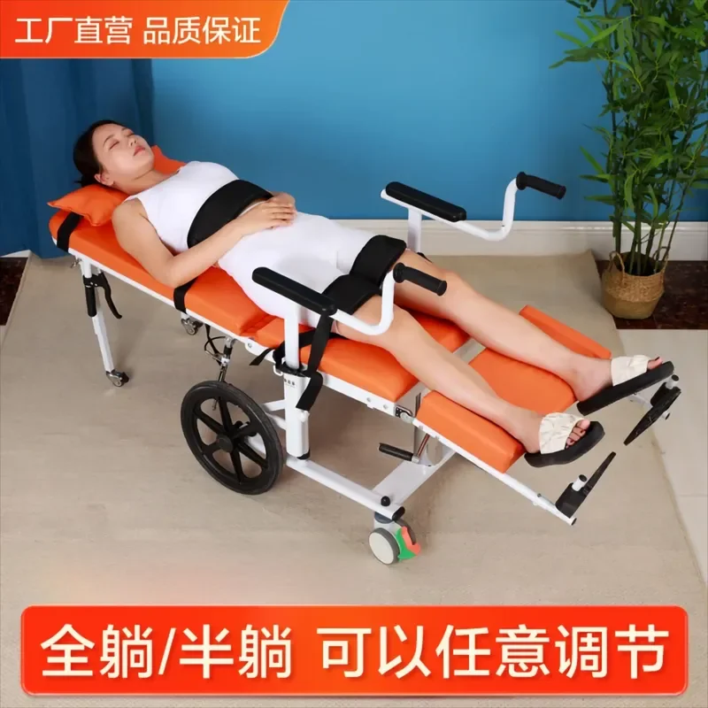 Hydraulic Lift Chair for Elderly Disabled Paralyzed Patients Anti Slip Armrests Household Multi Function Recliner Assist Seat