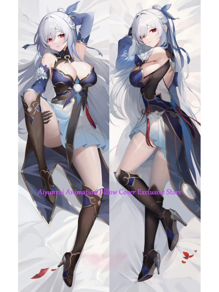 

Anime Pillow Cover Dakimakura Jingliu 2 Side Printed Hugging Body Pillowcase Cushion Cover Bedding Decor