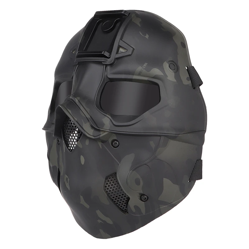 Tactical Cycling Mask Wild Halloween Full Face Shooting Protective Hunting Outdoor CS Sports Equipment Paintball Accessories