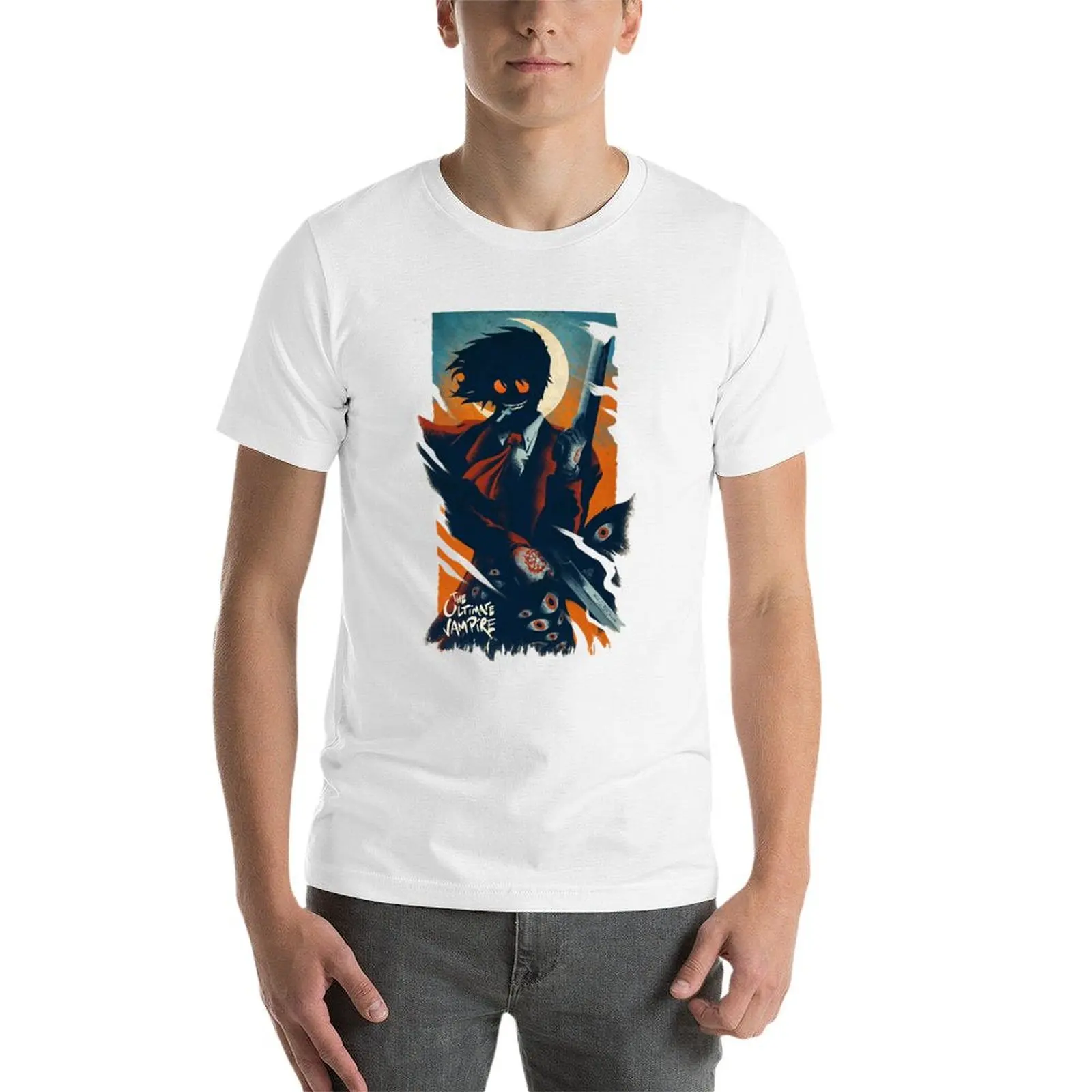 the ultimate hellsing T-Shirt cotton t shirt man t shirts for man graphic tees t shirt man casual T-shirt view 3