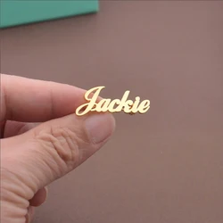Personalized name brooch customization Name brooch customization Unique anniversary gift for him/her Exquisite gift