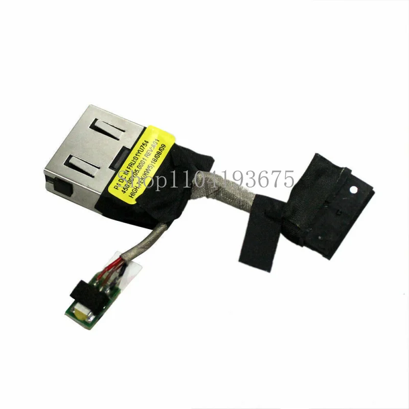 DC IN Power Jack Cable For lenovo ThinkPad X1 Extreme P1 1st 2nd 3rd Gen 01YU754