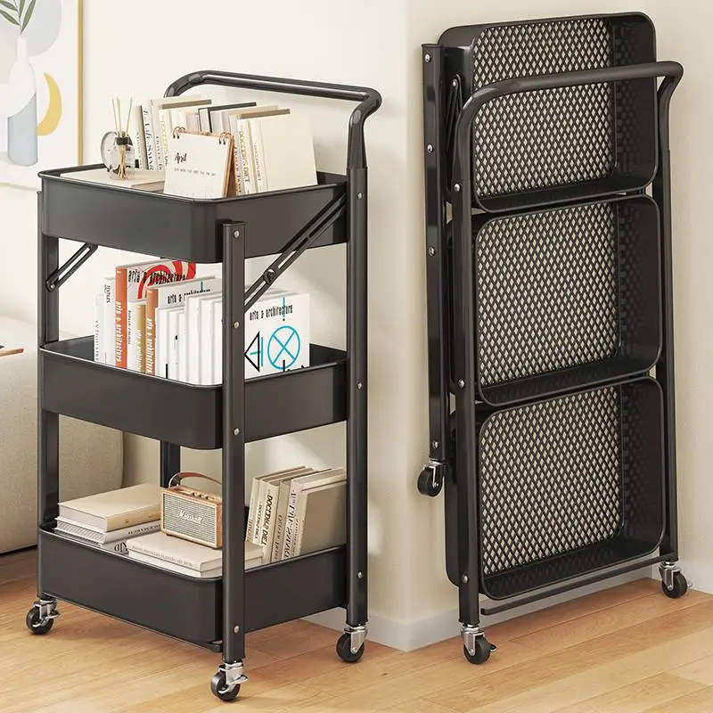 mobile-small-cart-shelf-kitchen-bathroom-sun-protection-sleeve-cover-bedroom-book-storage-rack-baby-toy-snack-organizer