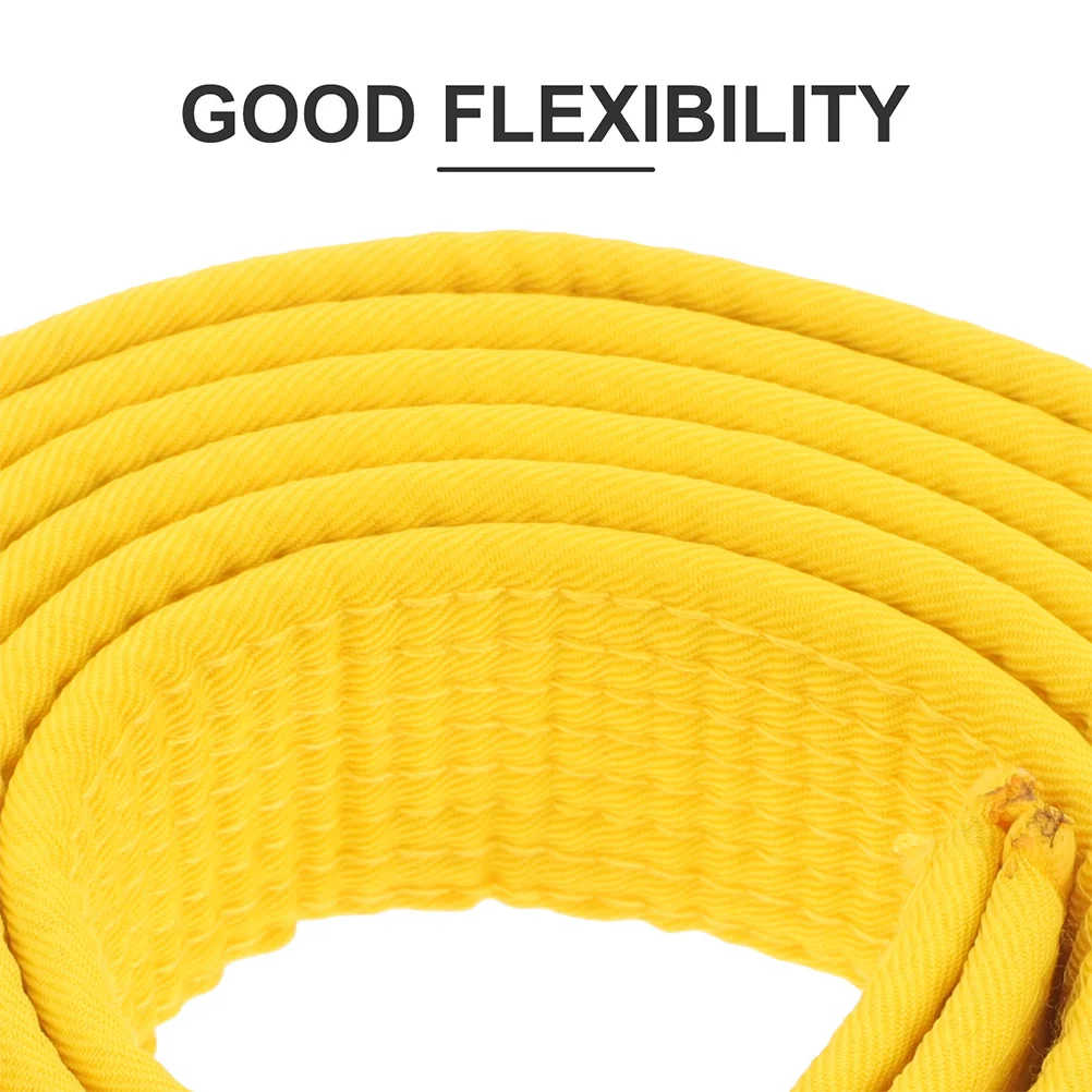 2Pcs Portable Karate Belt Cotton Karate Belt Karate Band Waistband for Taekwondo taekwondo belt yellow costume belt