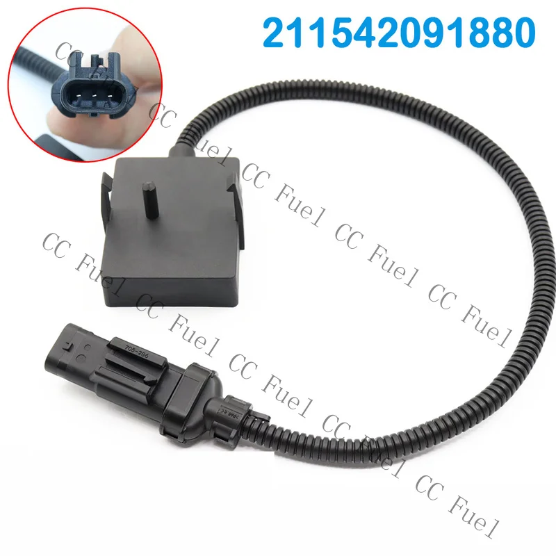 C+ Water Cooler Temperature Sensor A211542091880  for E-Class W211 Sedan Black