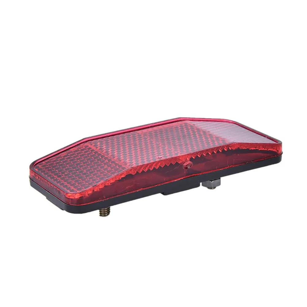 Warning Reflector Disc Rear Pannier Rack- Bright Reflector Disc And Safety Light For Rear Bicycle Pannier Rack