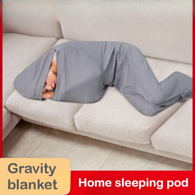Sleep pod, homewear shark sleeping bag,emergency sense of security camping sleeping bag,gravity blanket, ultra-thin sleeping bag