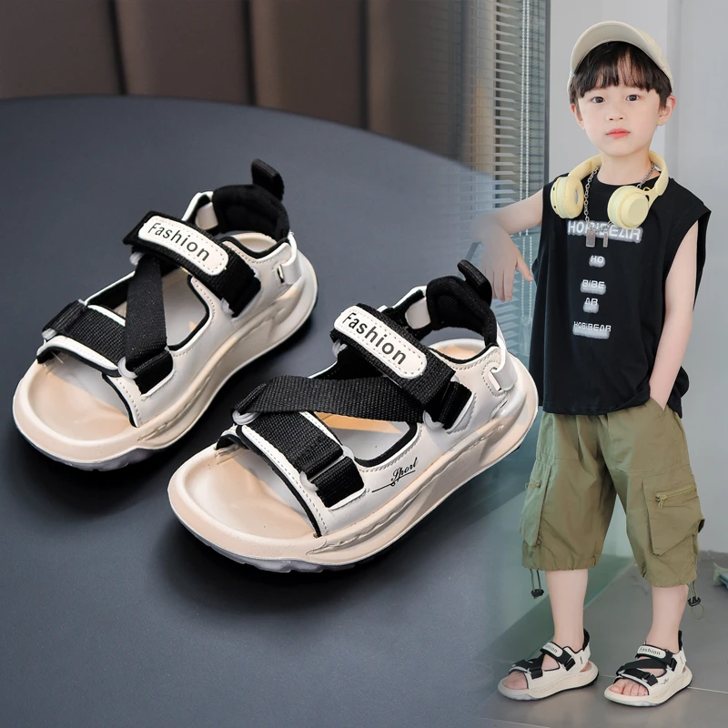 

Boys Girls Toddler Sports Sandals Summer Outdoor Child Athletic Water Shoes Quick Drying Anti-Slip Pool Beach Sandals for Kids