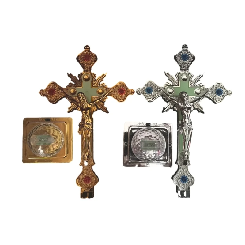 Catholic with LED Light Religious Christian Standing Crucifix Church Home Drop shipping