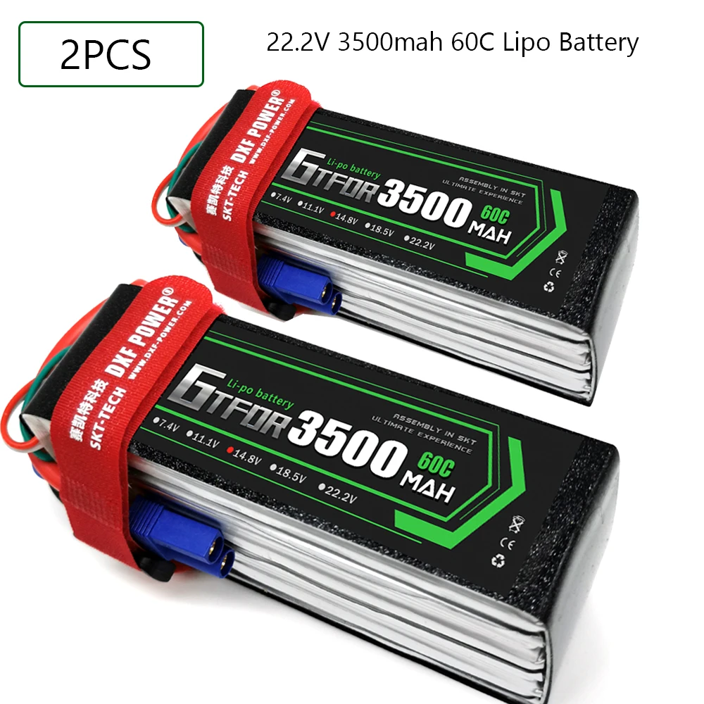 

GTFDR 7.4V 11.1V 15.2V 14.8V 22.2V 2S 3S 4S 6S 3500mAh 5200Mah 6300Mah 6500mAh 6200mAh 6750mAh 8000mAh 7000mAh Lipo Batteries