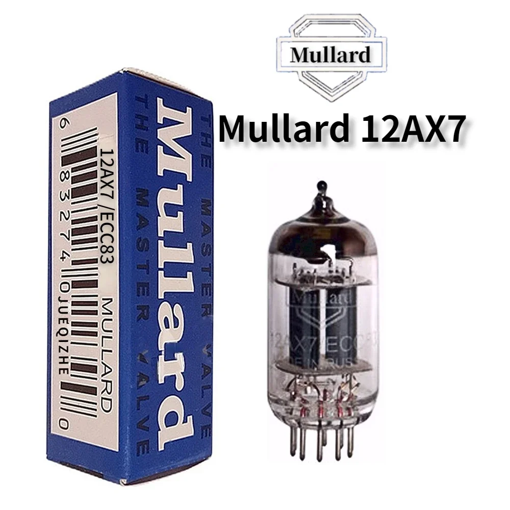 Mullard 12AX7 ECC83 6N4Вакуумная лампа HIFI Аудиоклапан Электронный ламповый усилитель Комплект Diy Factory Precision Matched Quad