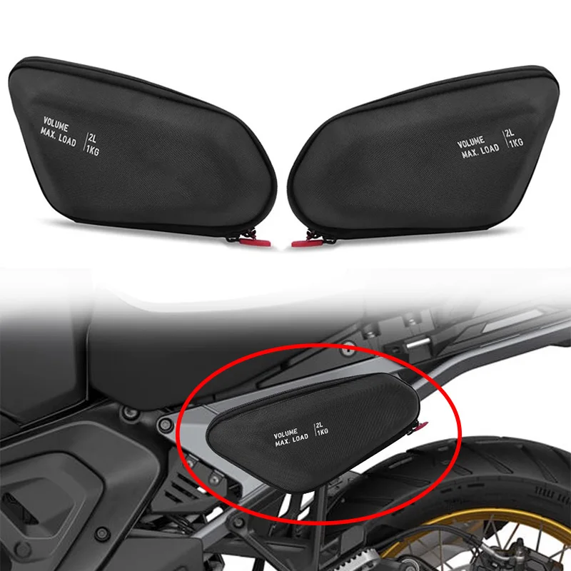 الجانب الإطار حقيبة واق من المطر لسيارات BMW R1300GS Adventure R 1300 GSA R1300 GS ADV 2024 2025 دراجة نارية الجانب حقيبة بإطار تخزين أكياس التعبئة