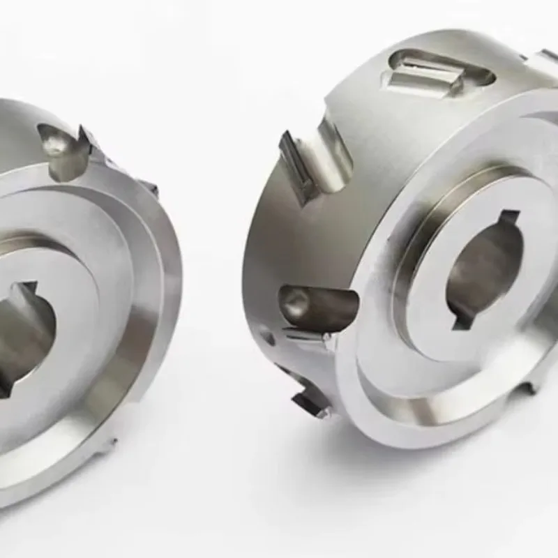 125mm 9T PCD Pre-Milling Cutter Industrial Grade   Welded ODM OEM White Finishing 15 Helix Angle