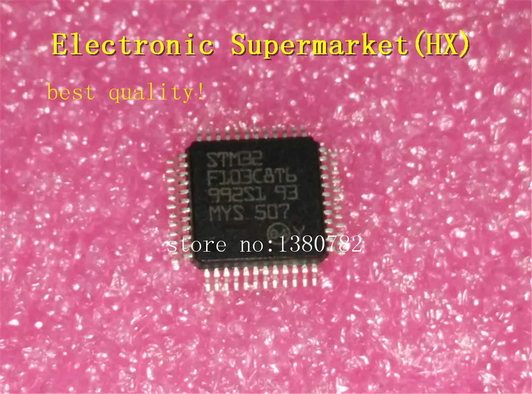 

New original 5pcs/lots STM32F103C8T6 STM32F103 LQFP-48 IC In stock!