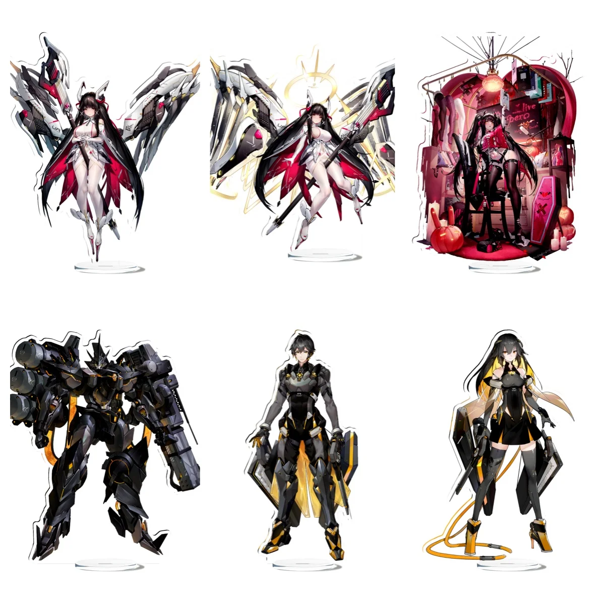 

15CM game cross core Acrylic Stand Model Cosplay Characters Ornament Accessories Goods Collection Christmas Gifts