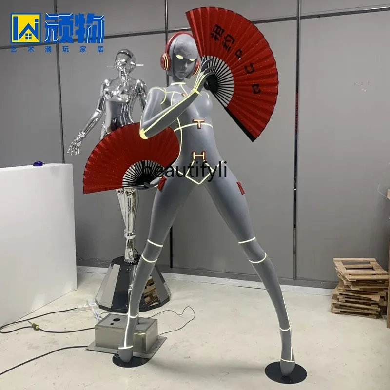 A176 New, fiberglass sculpture bar opens trendy decorative ornament