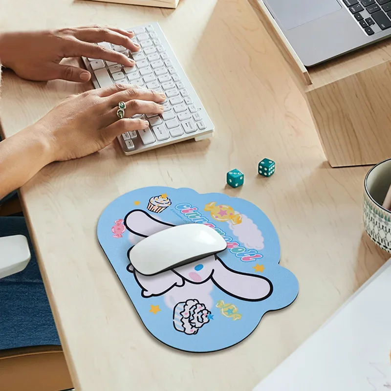 1pc Sweet Cartoon Mouse Pad Creative Non-slip Cute Gaming Mouse Pad Ergonomically Designed for Girl Gift School Office Supplies