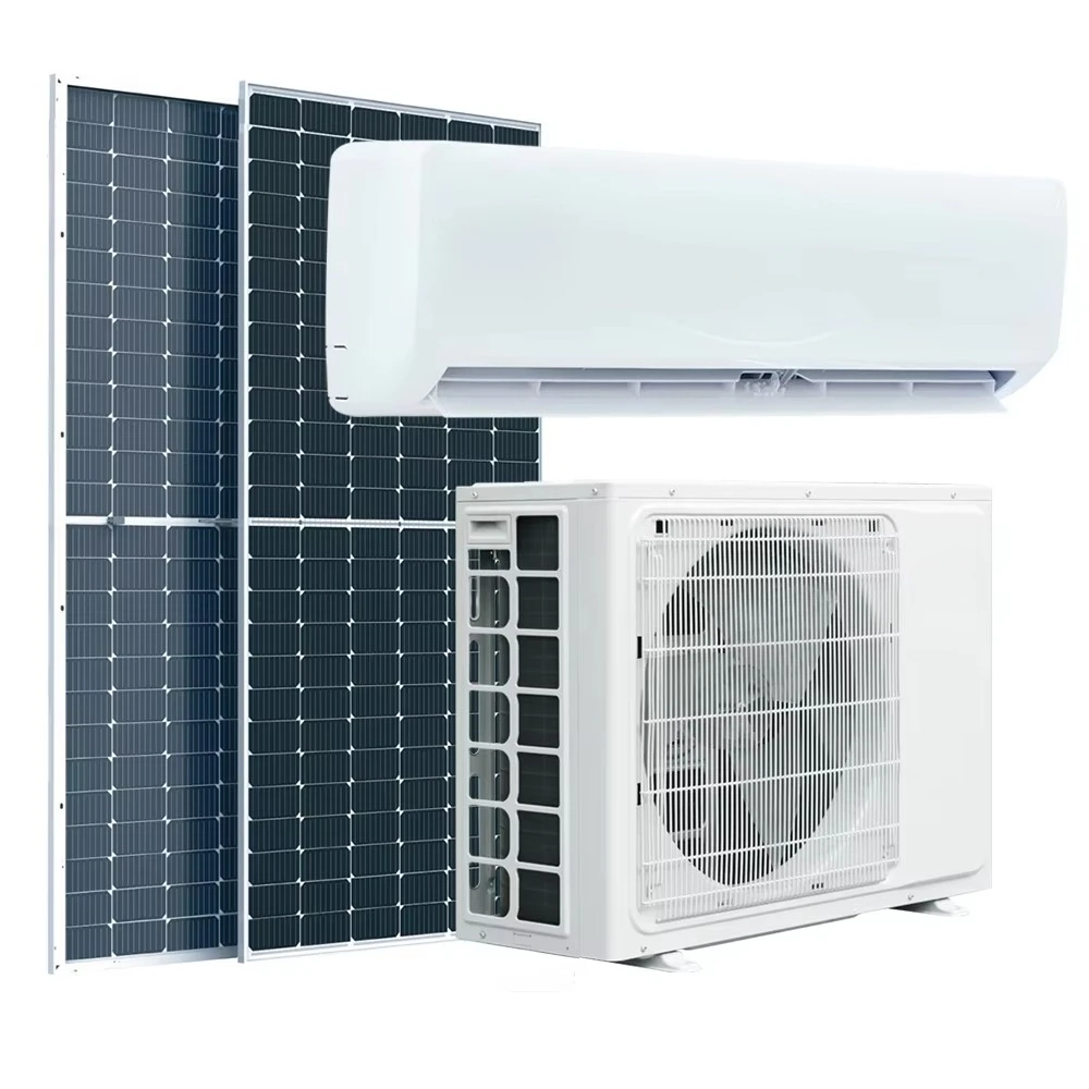 Solar Air Conditioner Ac Solar Powered  Dc Off Grid Solar Air Conditioner Hybrid Home Hybrid Off-grid System