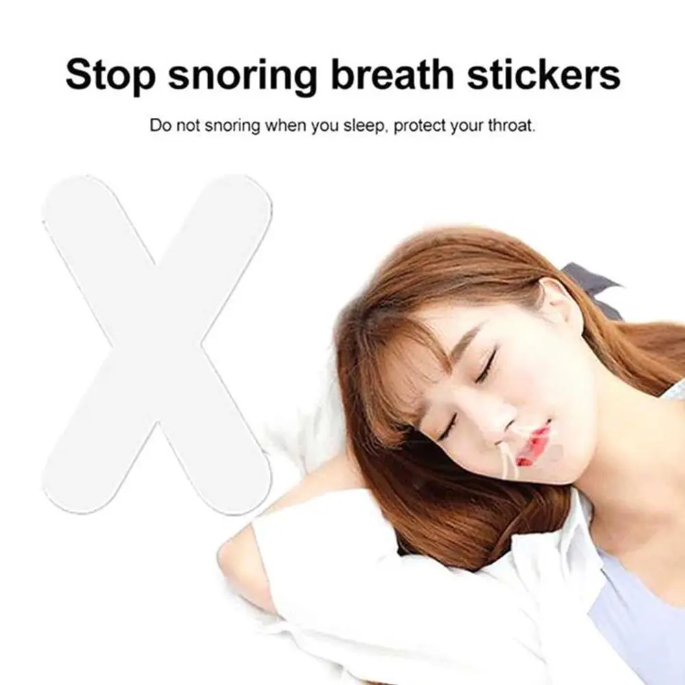 Gentle Soft Mute Sleeping Soundproof Noise Reduction Breathing Improved Sleep Strips Mouth Tape