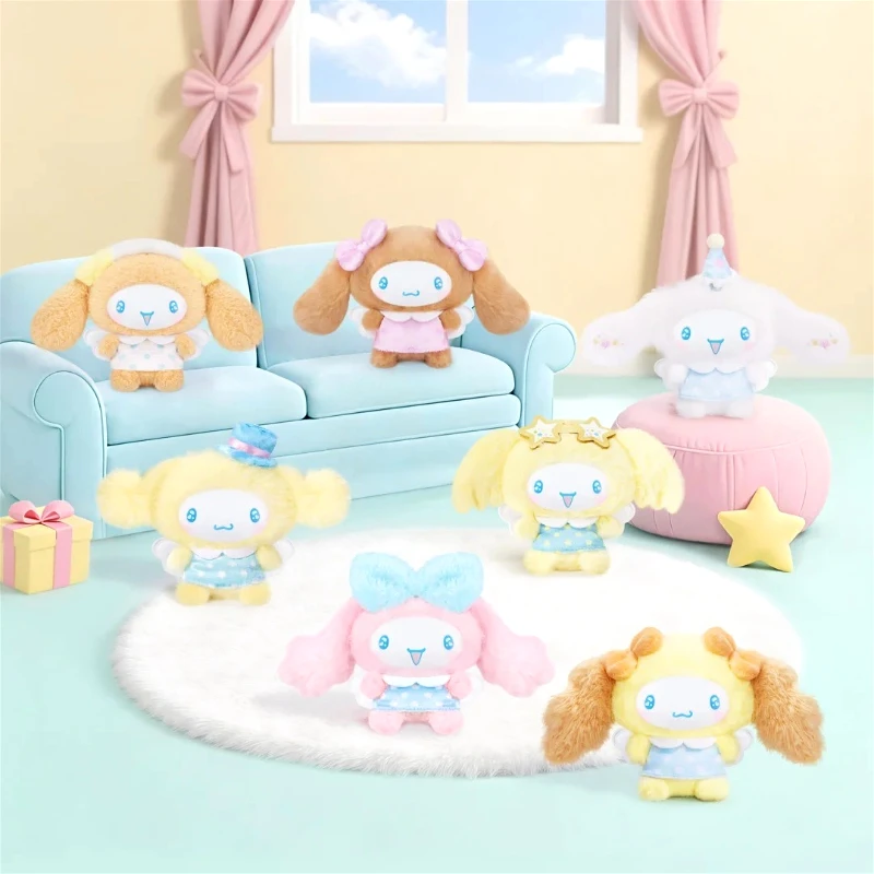 

Cinnamoroll Sweet Buddies Series Blind Box Sanrio Characters Anime Figure Mystery Box Cute Bag Pendant Decor Toys Surprise Gift
