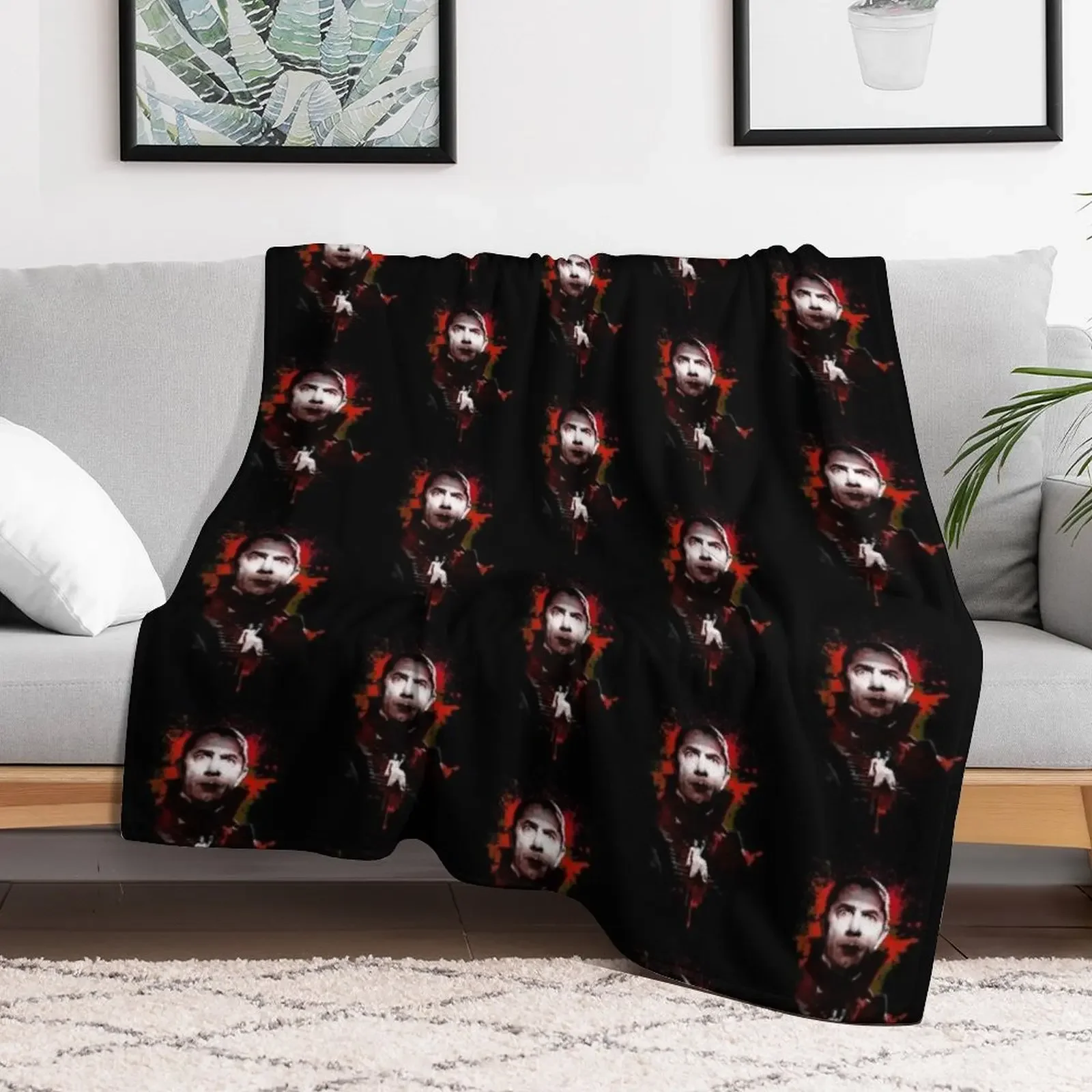 Dracula - Bela Lugosi| Perfect Gift Throw Blanket All Season Soft Lightweight Blanket for Home