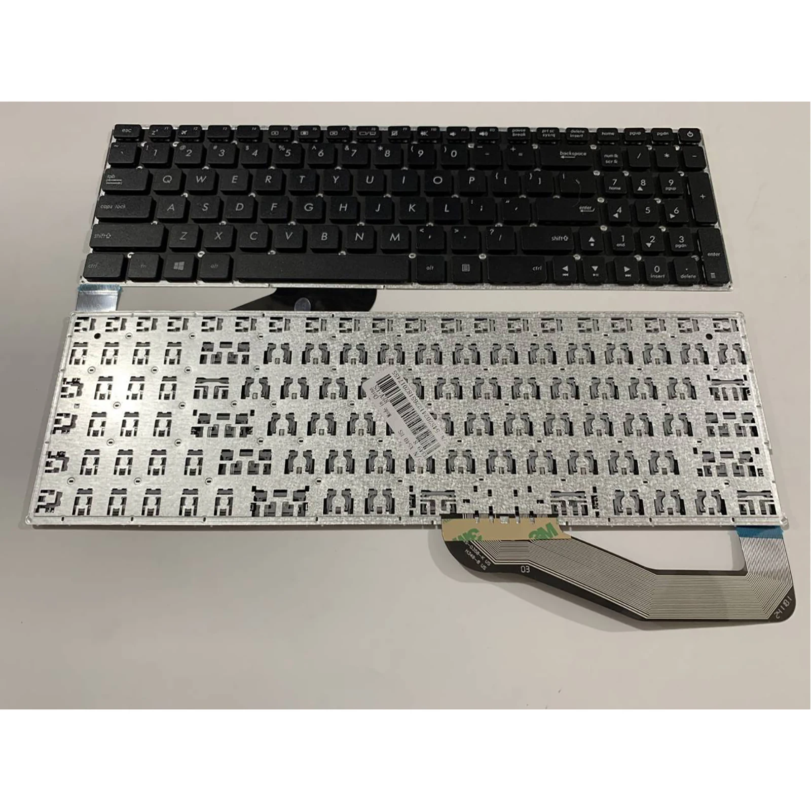 لوحة مفاتيح الكمبيوتر المحمول تخطيط الولايات المتحدة ل ASUS X540 X540L X540LA X540S X540SA X540Y X540YA X540U X540M X540B