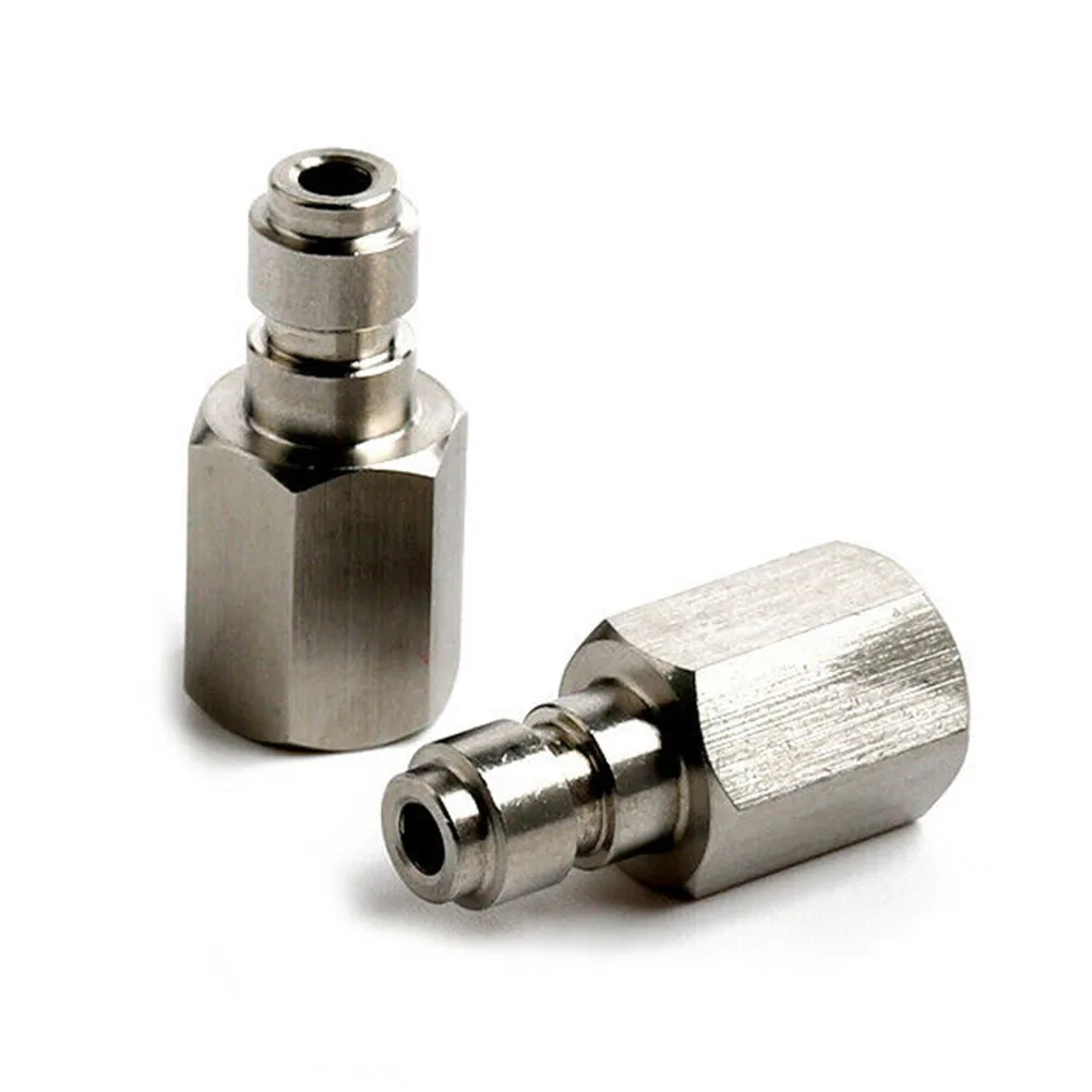 8mm Quick Connect Male 1/8 BSPP Quick Disconnect Coupler Pulg Adapter 5,000 Psi External Thread Quick Connector