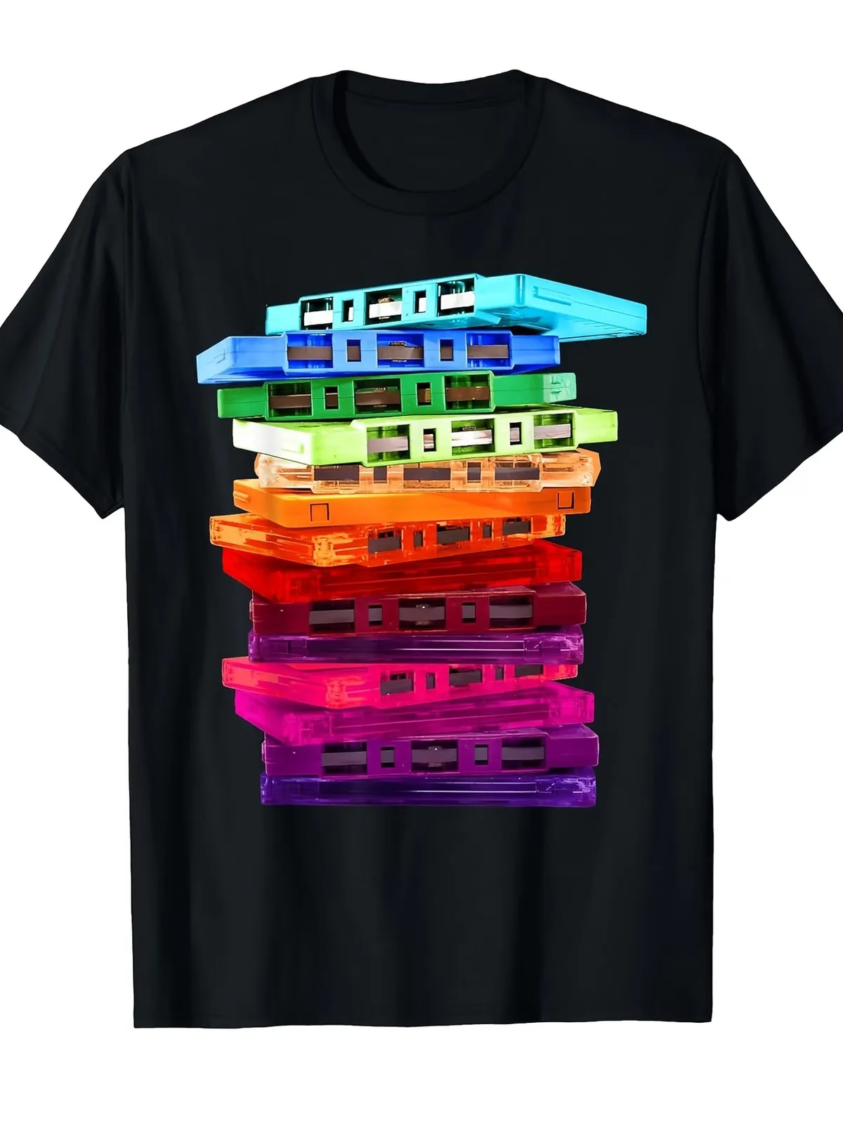 

Mixtape T-Shirt | Men'S Casual Short Sleeve Funny Graphic Tee | Comfortable Crew
