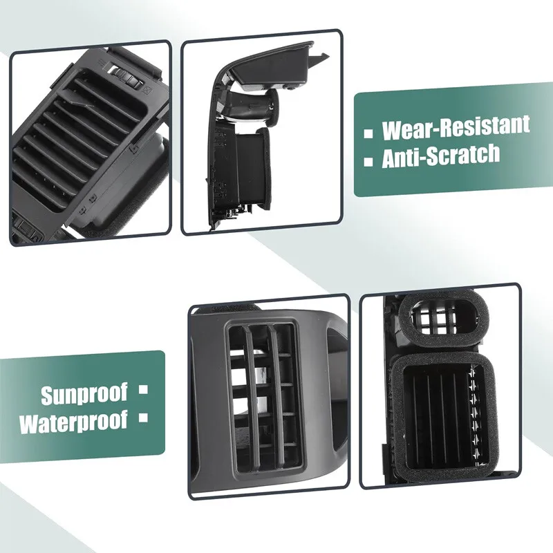 68421-7S000 左側ABSドライバーサイドACベントグリル（2005-2007年式日産アルマダ、2004-2006年式インフィニティQX56用）ブラック