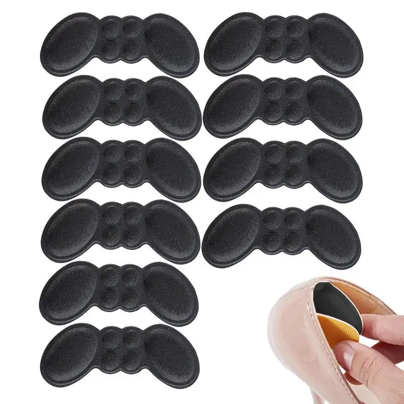 Heel Cushions For Shoes 5 Pairs Anti-slip Heel Pads For Women High Heel Comfort Pads Ankle Protector Shoes Maximum Protection