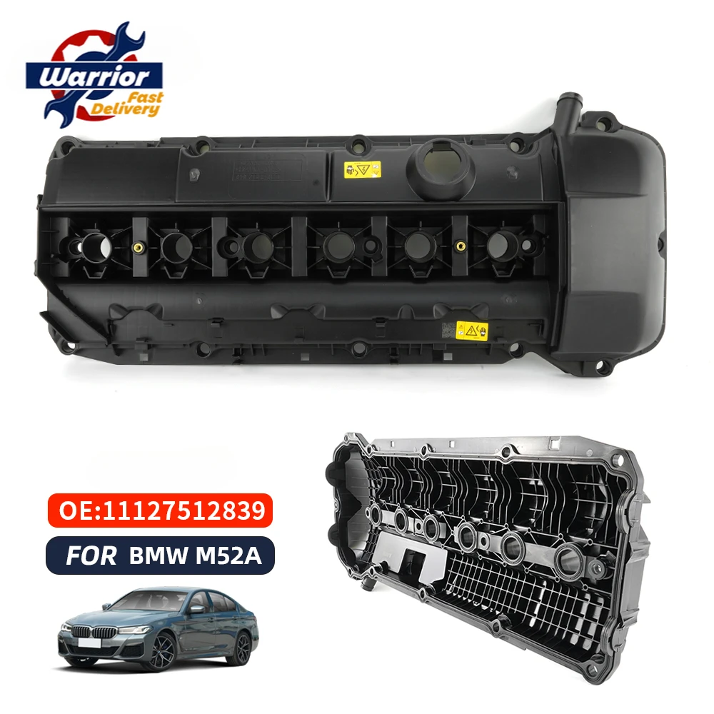 New Engine Cylinder Head Cover Valve Cover for Bmw 3 Series E46 325I 330Ci 5 Series E60 7 Series E66 11127512839 11127512840