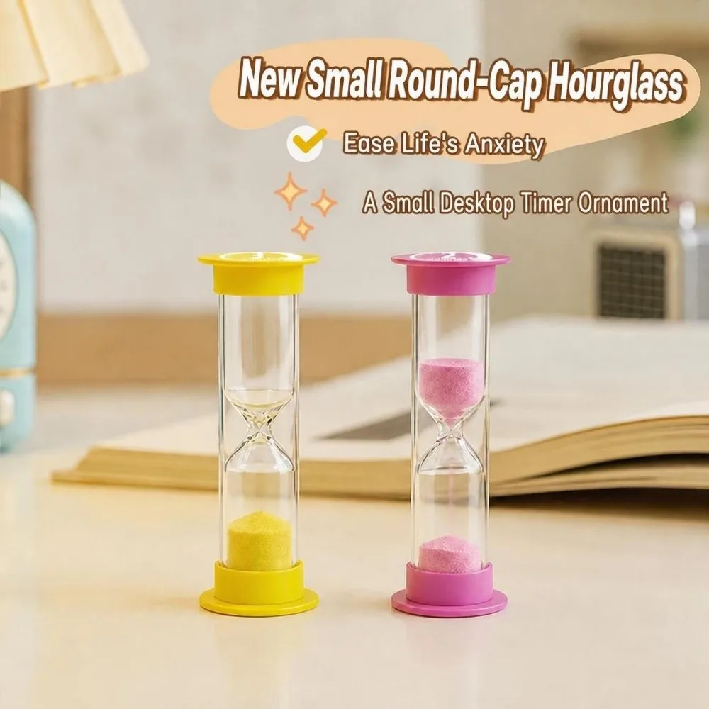 Portable Multiple Durations Sand Timer 30 Second Multicolor Sand Clock Plastic Anti-fall Hourglass Timer Gift