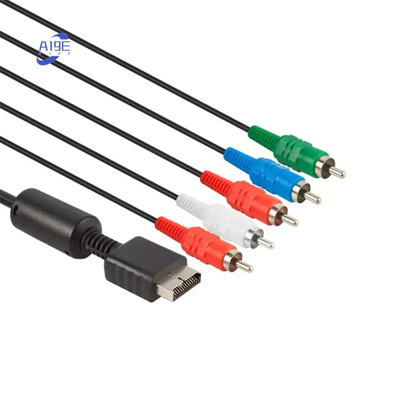 

A19E-1.8M Audio Video HDTV Component AV Cable To RCA For Sony Playstation PS PS2 PS3 Slim HD Multi Out Composite RCA Cable