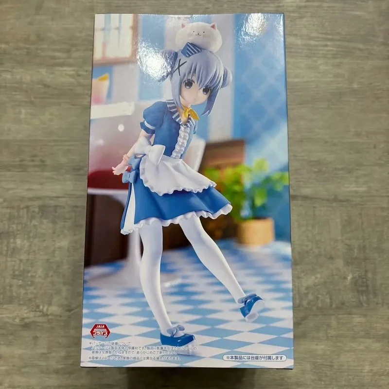 متوفر في المخزون الأصلي FuRyu Trio-Try-iT Gochuumon wa Usagi Desu ka؟ بلوم كافو تشينو عمل الشكل 18 سنتيمتر أنيمي نموذج اللعب #4