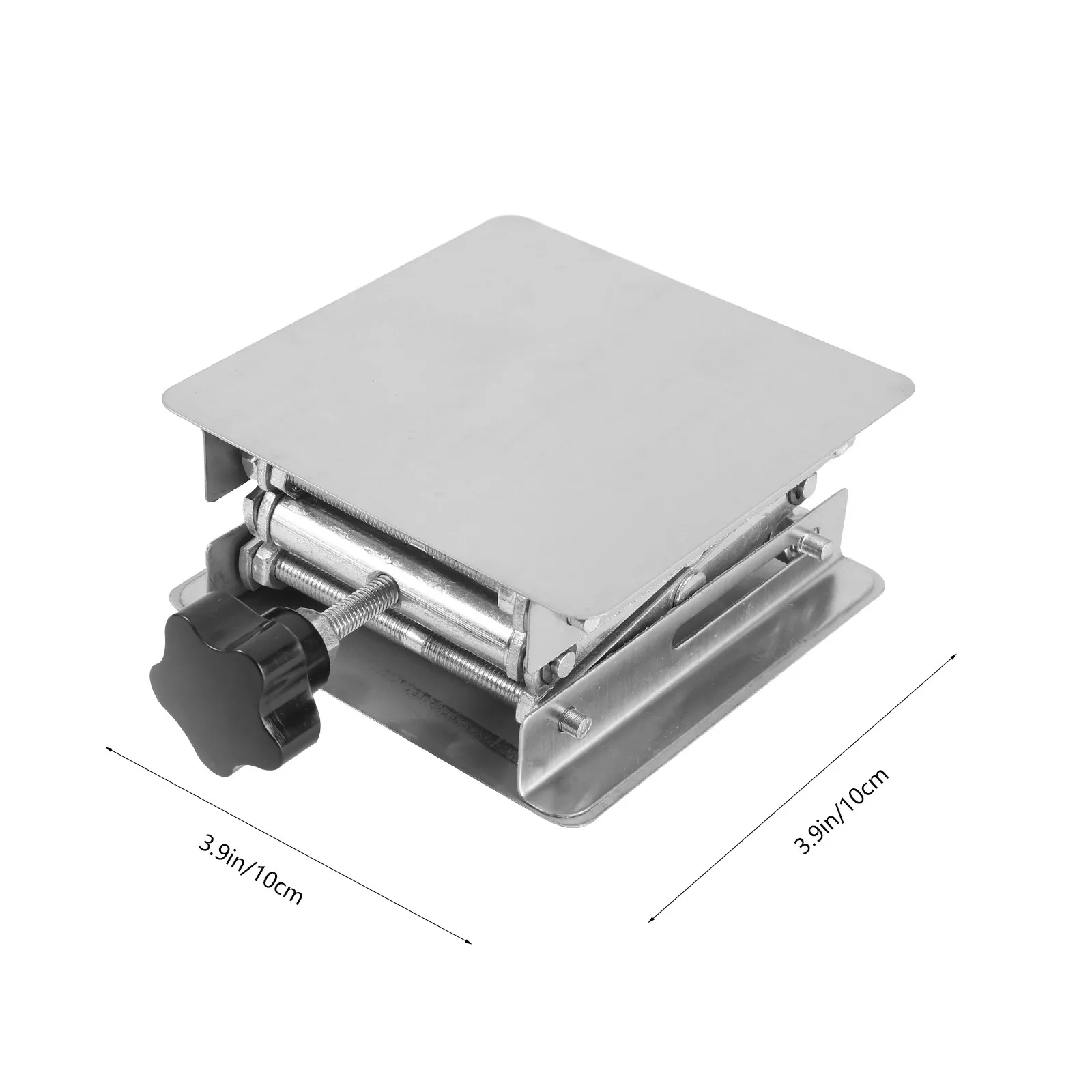 Stainless Steel Laboratory Lifting Platform Adjustable Height Scissor Jack Stand for Labs Jack Holder Scientific Lifter