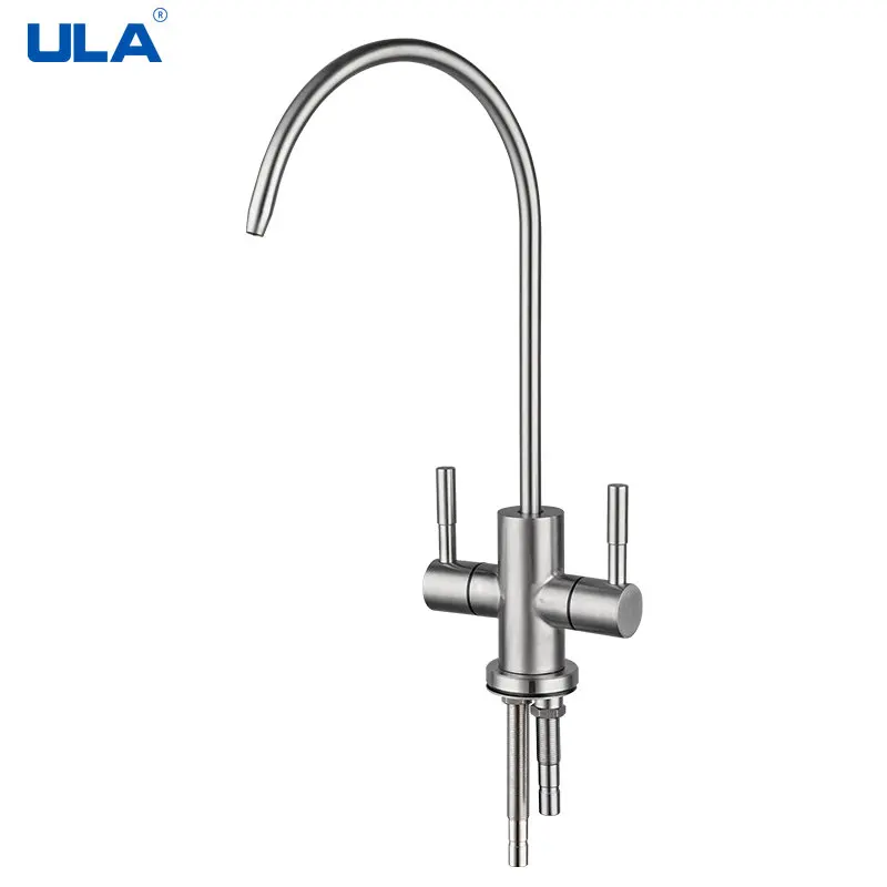 ULA Stainless Steel Kitchen Water Filter Faucet Drinking Water Tap Reverse Osmosis Drinking Water Filter Sink Tap Kitchen